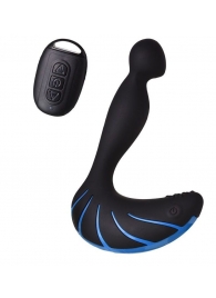 Чёрно-синий массажер простаты Erotist Third - Erotist Adult Toys - в Волгограде купить с доставкой