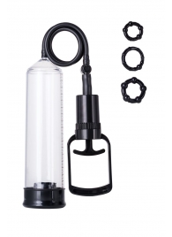 Вакуумная помпа A-toys с уплотнителем и эрекционными кольцами - A-toys - в Волгограде купить с доставкой