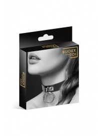 Узенький ошейник из полиуретана с кольцом - Bijoux Pour Toi - купить с доставкой в Волгограде