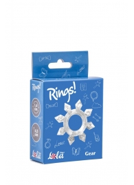 Прозрачное эрекционное кольцо Rings Gear - Lola Games - в Волгограде купить с доставкой