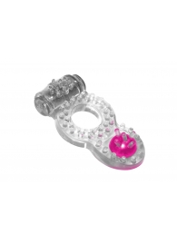 Прозрачное эрекционное кольцо Rings Ringer - Lola Games - в Волгограде купить с доставкой