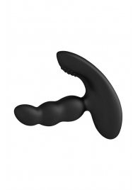 Черный силиконовый стимулятор простаты Levett Nitoc с пультом ДУ - Levett - в Волгограде купить с доставкой