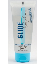 Интимная смазка на водной основе Glide - 100 мл. - HOT - купить с доставкой в Волгограде