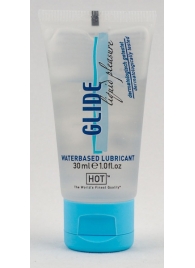 Интимная смазка на водной основе Glide - 30 мл. - HOT - купить с доставкой в Волгограде