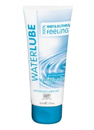Гель-смазка на основе чистой родниковой воды WaterLube - 30 мл. - HOT - купить с доставкой в Волгограде