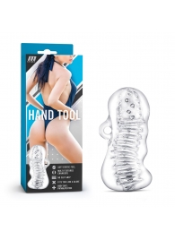 Прозрачный мастурбатор M for Men Hand Tool - Blush Novelties - в Волгограде купить с доставкой