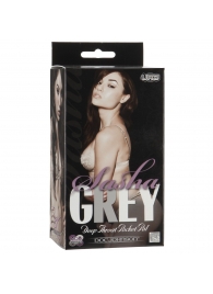 Мастурбатор-ротик с язычком SASHA GREY - Doc Johnson - в Волгограде купить с доставкой