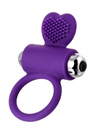 Фиолетовое виброкольцо с ресничками JOS PERY - JOS - в Волгограде купить с доставкой