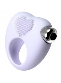 Белое виброкольцо для продления полового акта JOS MOYS - JOS - в Волгограде купить с доставкой