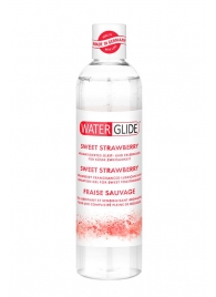 Лубрикант на водной основе с ароматом клубники SWEET STRAWBERRY - 300 мл. - Waterglide - купить с доставкой в Волгограде