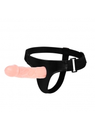 Телесный фаллоимитатор на трусиках Jessica Strap-On - 15,5 см. - Baile - купить с доставкой в Волгограде