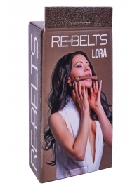 Кляп-трензель Lora с металлическими кольцами - Rebelts - купить с доставкой в Волгограде