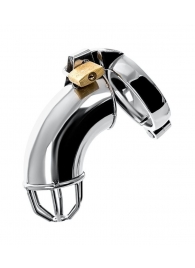 Серебристый мужской пояс верности TOYFA Metal - ToyFa - купить с доставкой в Волгограде