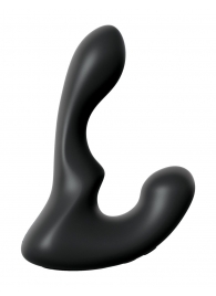 Черный анальный вибростимулятор P-Spot Milker - 14 см. - Pipedream - в Волгограде купить с доставкой