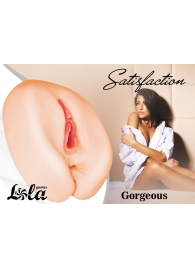 Мастурбатор с 2 тоннелями Satisfaction Gorgeous - Lola Games - в Волгограде купить с доставкой