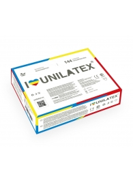 Разноцветные ароматизированные презервативы Unilatex Multifruits - 144 шт. - Unilatex - купить с доставкой в Волгограде