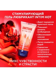 Стимулирующий гель-лубрикант Intim Hot - 60 гр. - Биоритм - купить с доставкой в Волгограде