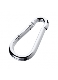 Серебристый карабин TOYFA Metal - ToyFa - купить с доставкой в Волгограде