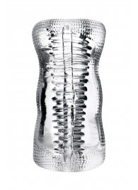 Прозрачный мастурбатор Lingam Asha - ToyFa - в Волгограде купить с доставкой