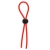 Красное эрекционное лассо с одной бусиной-утяжкой STRETCHY THIN LASSO - Dream Toys - в Волгограде купить с доставкой