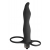 Черная вибронасадка для двойного проникновения Flirtini - 15,9 см. - Lola Games - купить с доставкой в Волгограде
