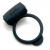 Темно-серое эрекционное кольцо Vibrating Love Ring с вибрацией - Fifty Shades of Grey - в Волгограде купить с доставкой
