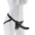 Чёрный с золотом женский страпон Designer Strap-On - Pipedream - купить с доставкой в Волгограде