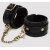 Черные оковы на ноги Bound to You Faux Leather Ankle Cuffs - Fifty Shades of Grey - купить с доставкой в Волгограде