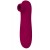 Бордовый вакуумный вибростимулятор клитора Ace - Lola Games