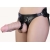 Гигантский фаллоимитатор на присоске в комплекте с трусиками - 26 см. - LOVETOY (А-Полимер) - купить с доставкой в Волгограде