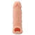 Телесная насадка EXTENDER WITH BALL STRAP 5.5 - 14 см. - Dream Toys - в Волгограде купить с доставкой