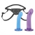 Страпон унисекс Beginners Strap-On с 2 насадками - 15 и 13 см. - Lux Fetish - купить с доставкой в Волгограде