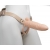 Телесный фаллопротез MEN STYLE с анальным стимулятором - 17,5 см. - LOVETOY (А-Полимер) - купить с доставкой в Волгограде
