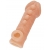 Телесная закрытая насадка с шишечками Cock Sleeve Size L - 17,6 см. - KOKOS - в Волгограде купить с доставкой