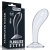 Прозрачный стимулятор простаты Flawless Clear Prostate Plug - 15 см. - Lovetoy - в Волгограде купить с доставкой