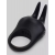 Черное эрекционное виброкольцо Sensation Rechargeable Vibrating Rabbit Love Ring - Fifty Shades of Grey - в Волгограде купить с доставкой