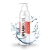 Возбуждающий гель-лубрикант SPLASHGLIDE HOT STIMULATIVE - 330 мл. - Splashglide - купить с доставкой в Волгограде