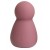Грязно-розовый перезаряжаемый вибратор Bubble - 7,8 см. - CNT
