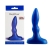 Синий анальный стимулятор Beginners p-spot massager - 11 см. - Lola Games - в Волгограде купить с доставкой
