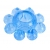 Голубая гелевая насадка-цветок - Toyfa Basic - в Волгограде купить с доставкой