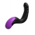 Черно-фиолетовый вибромассажёр простаты Hyper-Pulse P-Spot Massager - Pipedream - в Волгограде купить с доставкой