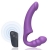 Фиолетовый безремневой страпон Straples Strap-On Dildo - Erokay - купить с доставкой в Волгограде