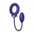 Фиолетовое эрекционное виброкольцо с анальным шариком Eclipse - ONE DC B.V. - в Волгограде купить с доставкой