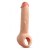 Телесная насадка-удлинитель Thrive 8.75 Inch Realistic Penis Extender Sleeve - 22,2 см. - Blush Novelties - в Волгограде купить с доставкой