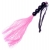 Розовая силиконовая плеть - 35,5 см. - Boys of Toys - купить с доставкой в Волгограде