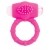 Розовое эрекционное виброкольцо A-toys - A-toys - в Волгограде купить с доставкой