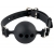 Силиконовый кляп-шар с отверстиями для дыхания Silicone Breathable Ball Gag Small - Pipedream - купить с доставкой в Волгограде