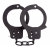 Чёрные наручники из листового металла BONDX METAL CUFFS BLACK - Dream Toys - купить с доставкой в Волгограде
