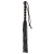 Чёрная мини-плеть из резины Rubber Mini Whip - 22 см. - Blush Novelties - купить с доставкой в Волгограде
