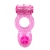 Розовое эрекционное кольцо с вибрацией Rings Ringer - Lola Games - в Волгограде купить с доставкой